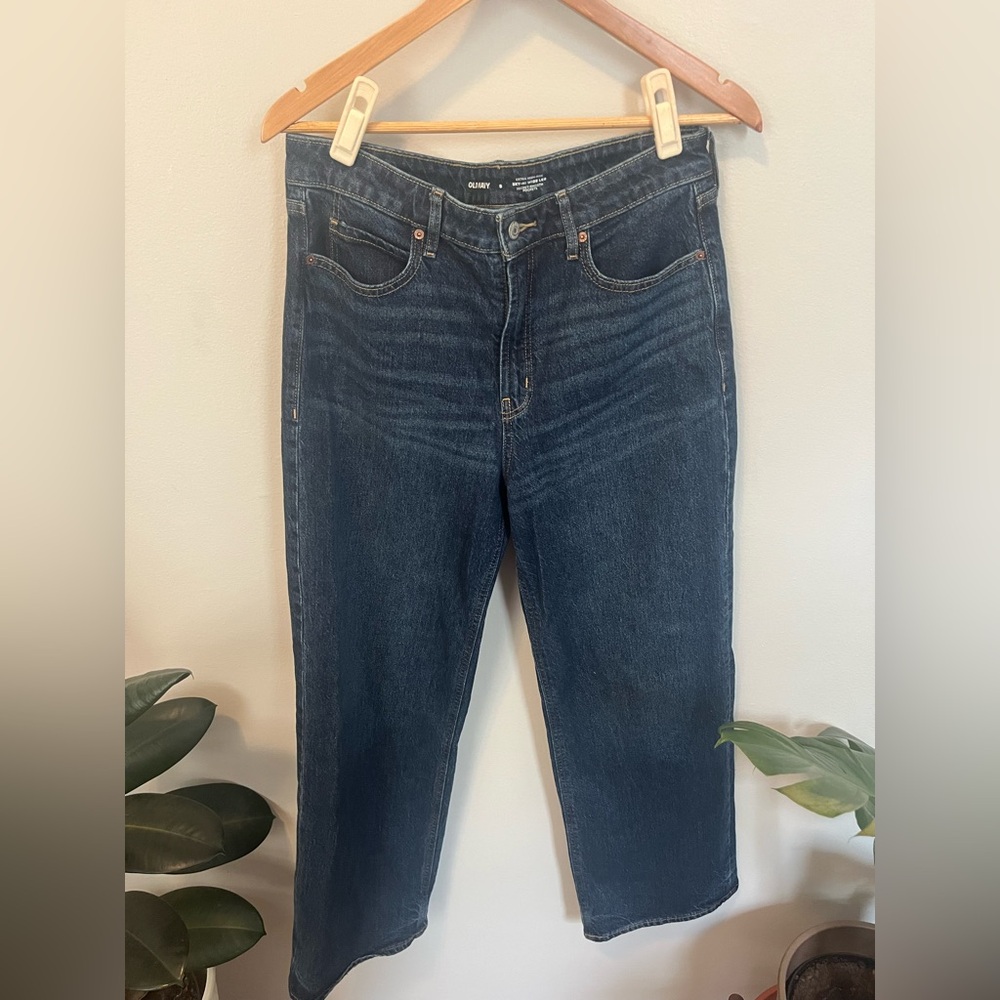 Old Navy High-Rise Wide Leg Jeans